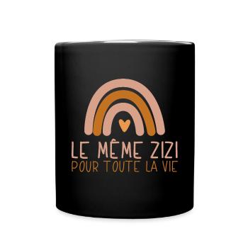 EVJF Future Mariée Humour Zizi Bride Team Mariée - Mug uni - noir - Devant