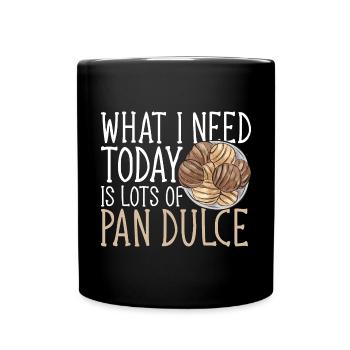 Concha Hispanique Mexicain Pan Dulce - Mug uni - noir - Devant
