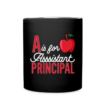 Directeur adjoint - Mug uni - noir - Devant