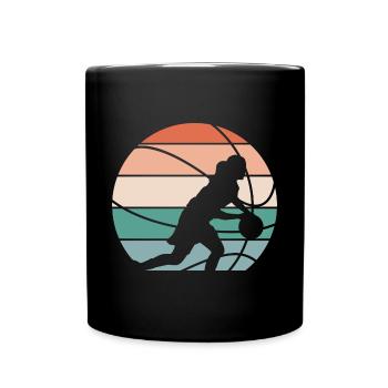 Basketball Basketball Women Basketball - Full Colour Mug - black - Front