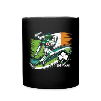 Maillot de Rugby Irlande - Mug uni - noir - Devant