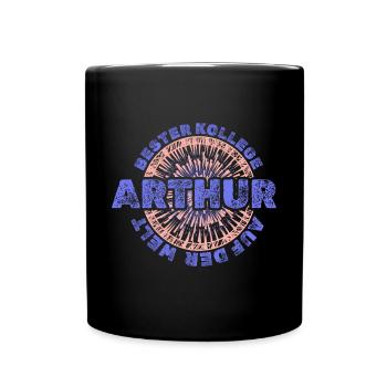 Gift for Arthur - Full Colour Mug - black - Front