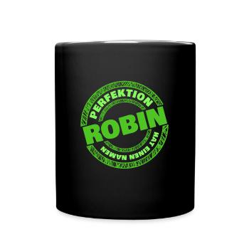 Robin Robin - Mug uni - noir - Devant