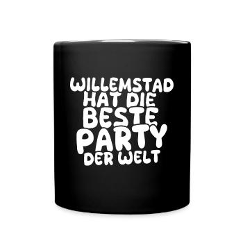 Holiday destination Willemstad - Full Colour Mug - black - Front