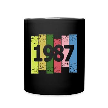 Lustig 1987 - Full Colour Mug - black - Front