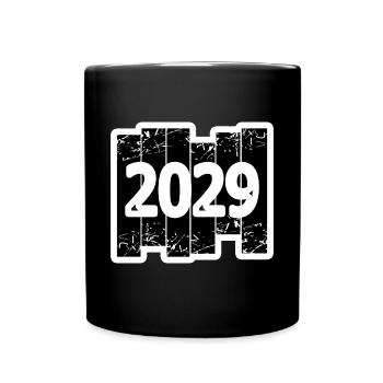 2029 - Tasse einfarbig - Schwarz - Vorne