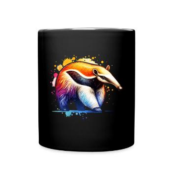 Anteater - Full Colour Mug - black - Front