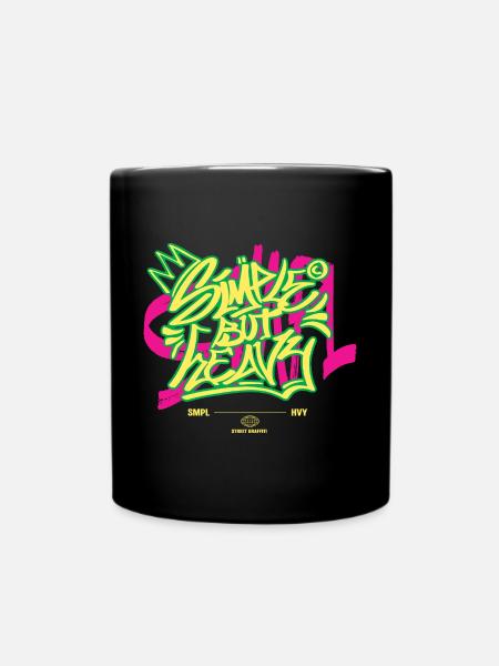 Streetwear Urban Graffiti - Tasse einfarbig - Schwarz
