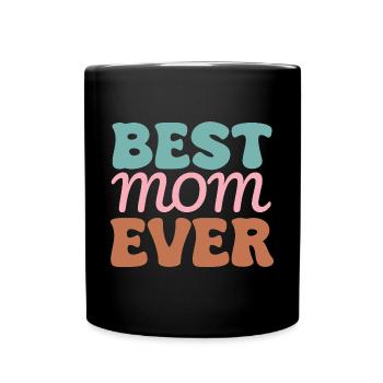 Mama - Tasse einfarbig - Schwarz - Vorne