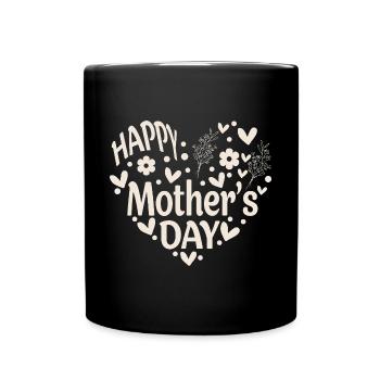 Maman Fête des Mères - Mug uni - noir - Devant