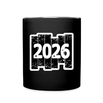 Year 2026 - Full Colour Mug - black - Front