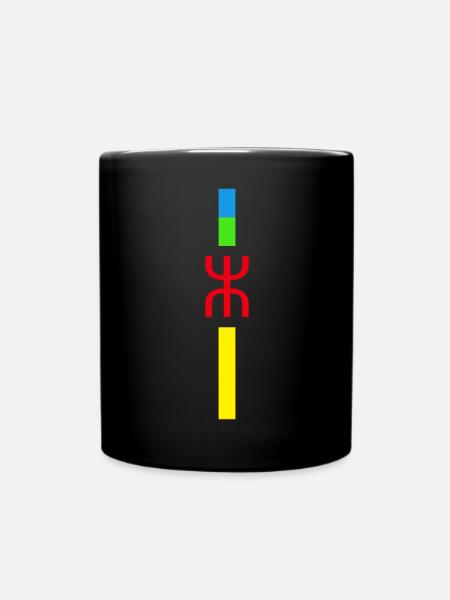 T-shirt Amazigh - Mug uni - noir