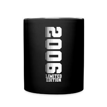 18e anniversaire 2006 Année de naissance - Mug uni - noir - Devant
