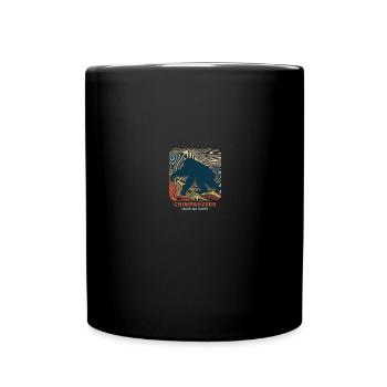 chimp - Full Colour Mug - black - Front
