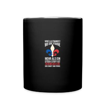 French French France - Full Colour Mug - black - Front