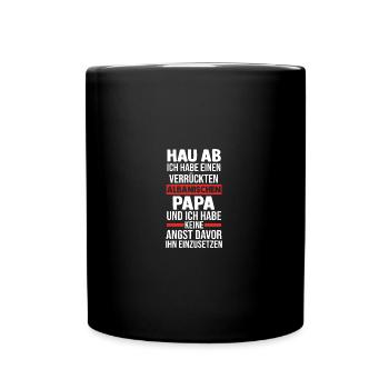 Albanais Albanais Albanie - Mug uni - noir - Devant