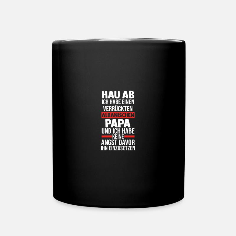Albaner Albanisch Albanien - Tasse einfarbig - Schwarz
