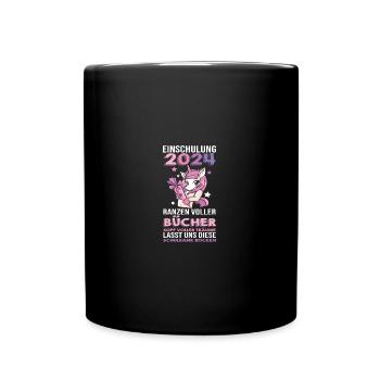 First Grade Elementary School 2024 Gift - Full Colour Mug - black - Front
