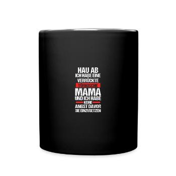 Turks Mom Mom Turkey - Full Colour Mug - black - Front