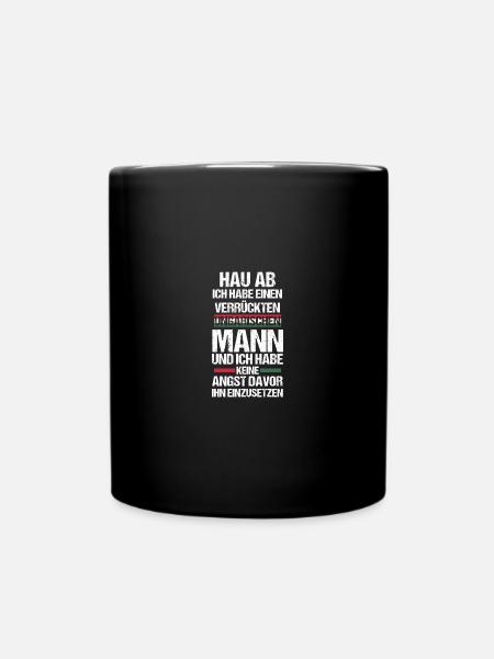 Magyaren Ungarn - Tasse einfarbig - Schwarz