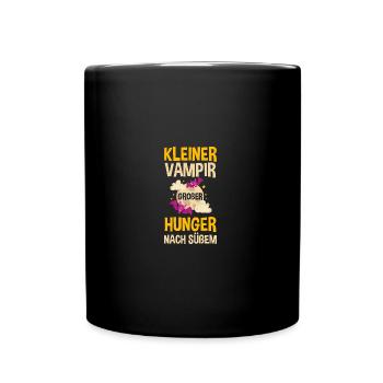 Costume d’Halloween Chauve-souris Halloween - Mug uni - noir - Devant