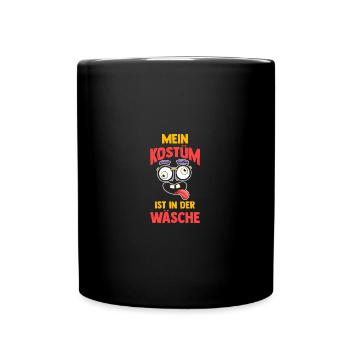 Costume de carnaval Carnaval - Mug uni - noir - Devant