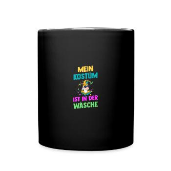 Costume de carnaval Carnaval - Mug uni - noir - Devant