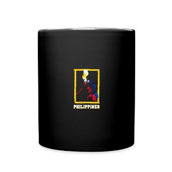 Philippines Filipino Flag Sun Pride I Gift - Full Colour Mug - black - Front