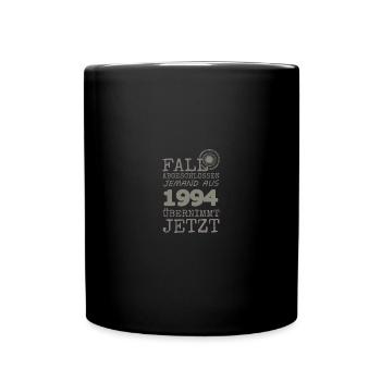 1994 - Tasse einfarbig - Schwarz - Vorne