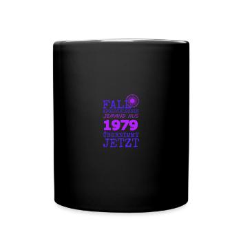 Fall 1979 - Tasse einfarbig - Schwarz - Vorne