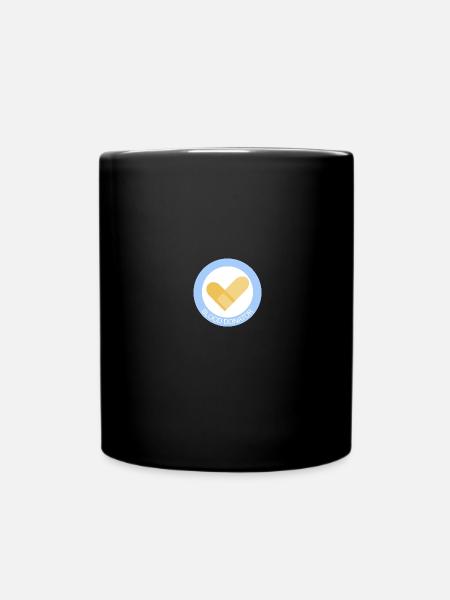 Blutspender - Blood donator - Tasse einfarbig - Schwarz