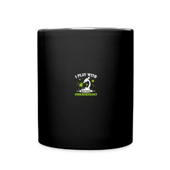 Science Microbiology Microbiologist - Full Colour Mug - black - Front