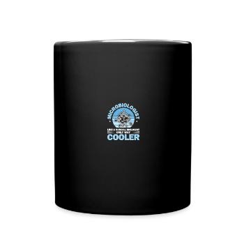 Science Microbiology Microbiologist - Full Colour Mug - black - Front
