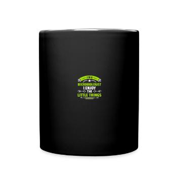 Science Microbiology Microbiologist - Full Colour Mug - black - Front