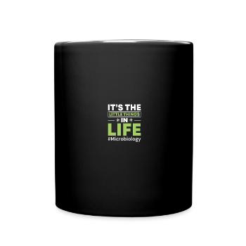 Science Microbiology Microbiologist - Full Colour Mug - black - Front