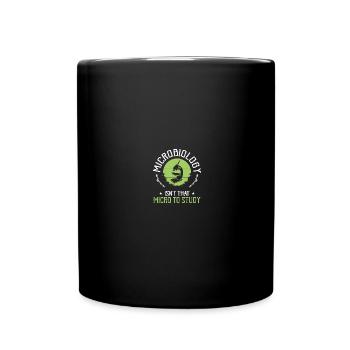 Science Microbiology Microbiologist - Full Colour Mug - black - Front
