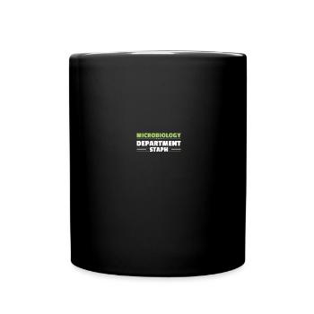 Science Microbiology Microbiologist - Full Colour Mug - black - Front