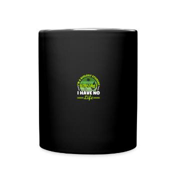 DNA Wissenschaft Biologe Biologie - Tasse einfarbig - Schwarz - Vorne