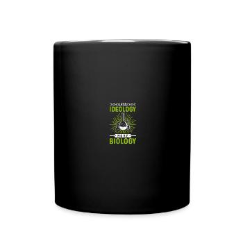 DNA Wissenschaft Biologe Biologie - Tasse einfarbig - Schwarz - Vorne