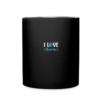 Neurosurgeon Neuroscience Neurology Neurol - Full Colour Mug - black - Front