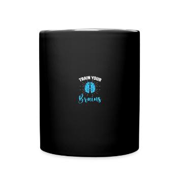 Neurosurgeon Neuroscience Neurology Neurol - Full Colour Mug - black - Front