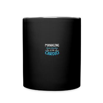 Neurosurgeon Neuroscience Neurology Neurol - Full Colour Mug - black - Front