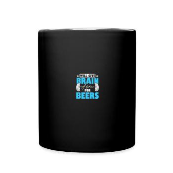 Neurosurgeon Neuroscience Neurology Neurol - Full Colour Mug - black - Front