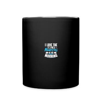 Neurosurgeon Neuroscience Neurology Neurol - Full Colour Mug - black - Front
