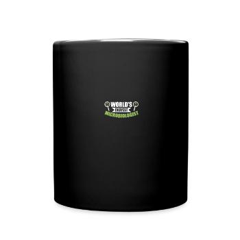 Science Microbiology Microbiologist - Full Colour Mug - black - Front