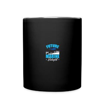 Marine Biologist Marine Biology - Full Colour Mug - black - Front