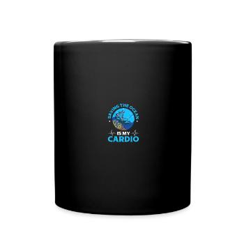 Marine Biologist Marine Biology - Full Colour Mug - black - Front
