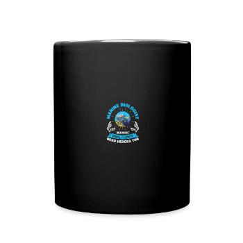 Marine Biologist Marine Biology - Full Colour Mug - black - Front