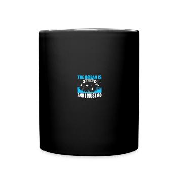 Marine Biologist Marine Biology - Full Colour Mug - black - Front
