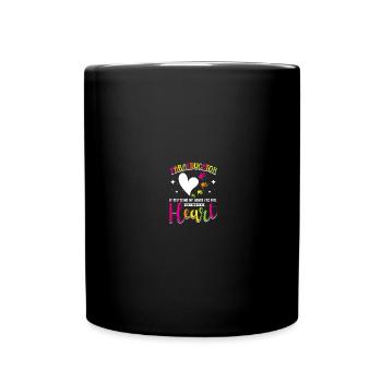 Assistant Teacher Paraprofessional Paraeducator - Full Colour Mug - black - Front